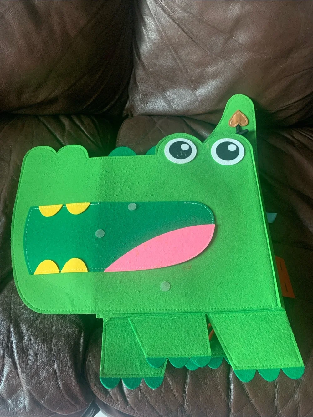 Green Crocodile Kids Accessory Organizer